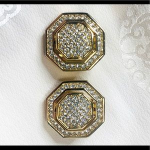 Vintage Christian Dior Clip Earrings